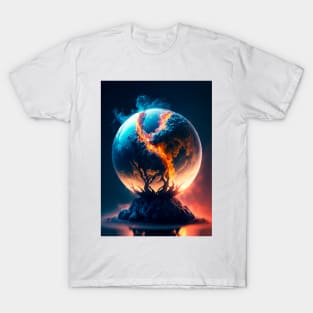 Branches of life on fire T-Shirt